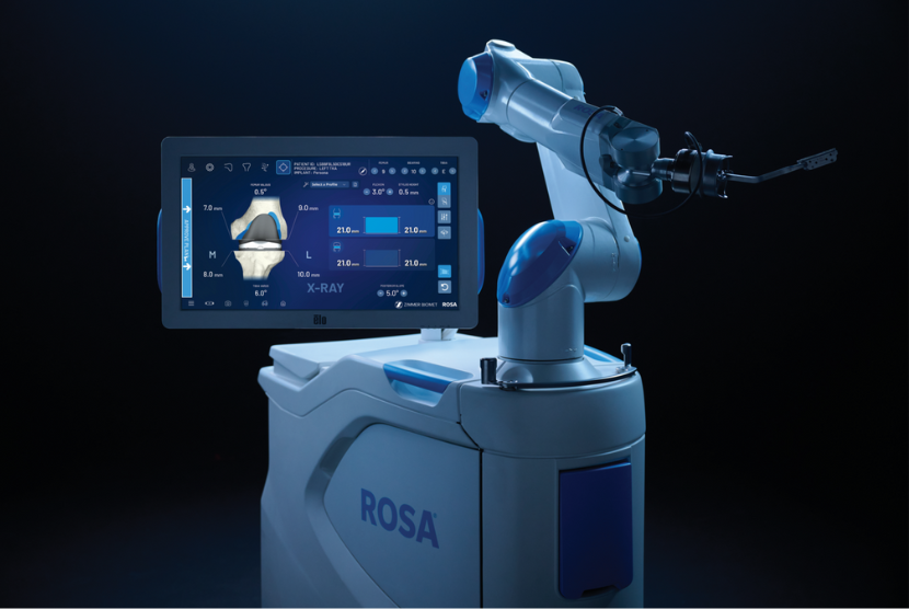 Zimmer Biomet Receives U.S. FDA Clearance for Enhanced Version of ROSA® Knee Robotic Technology